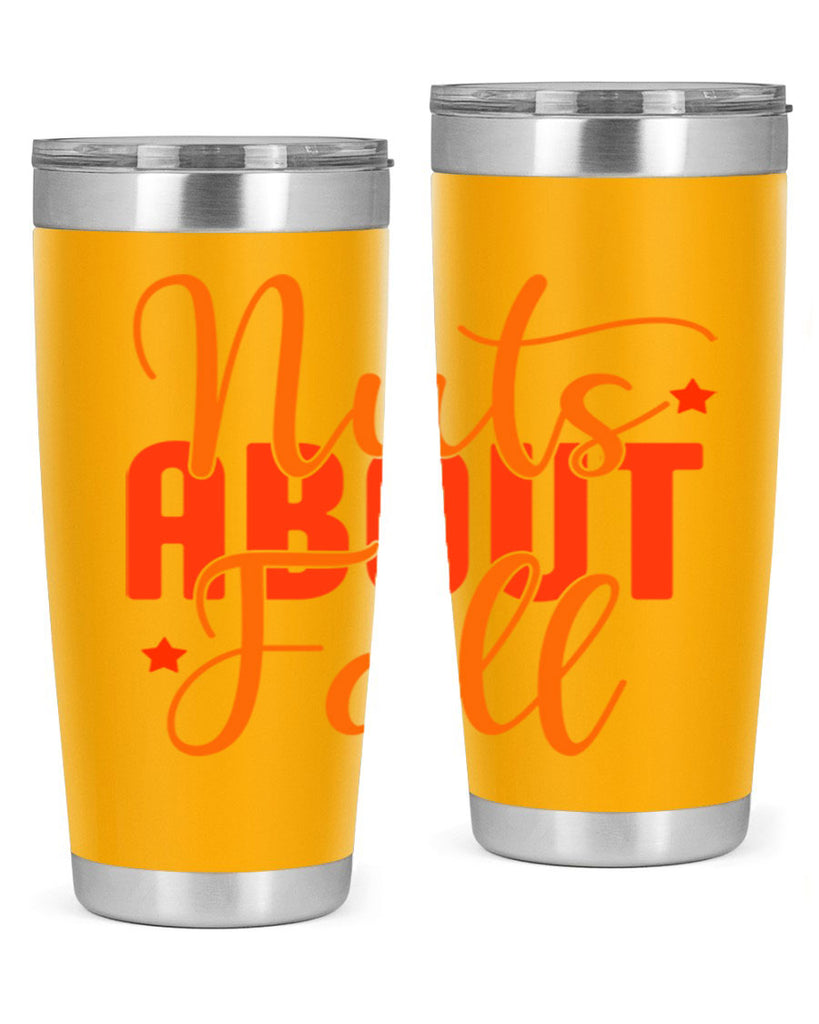 Nuts About Fall Design 444#- fall- Tumbler