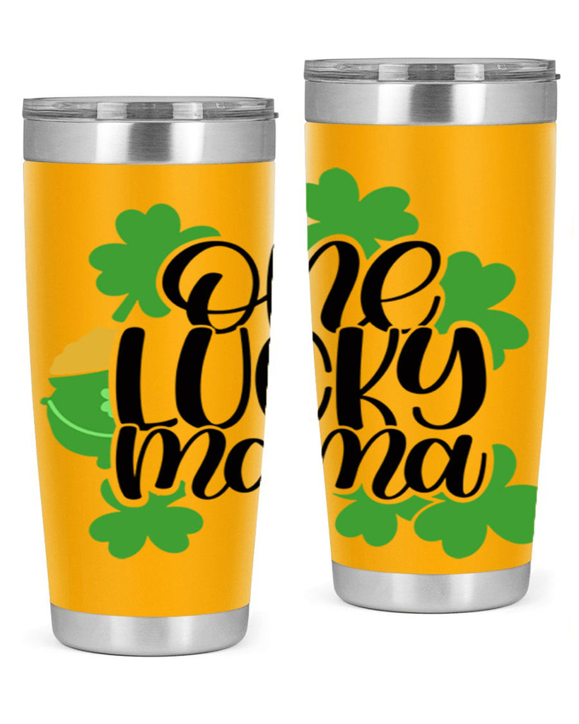 One Lucky Mama Style 42#- St Patricks Day- Tumbler