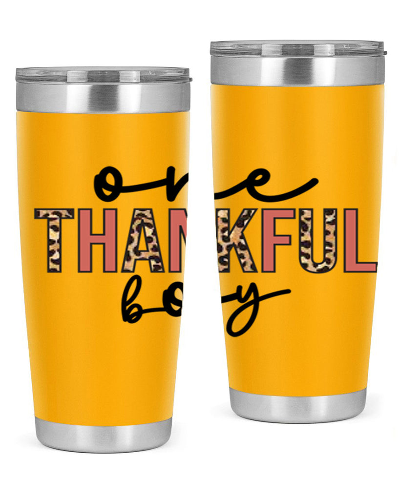 One thankful boy 462#- fall- Tumbler