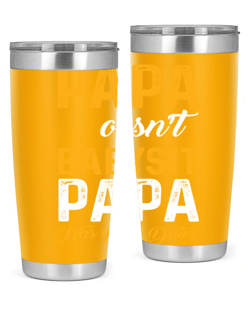 Papa 124#- grandpa - papa- Tumbler