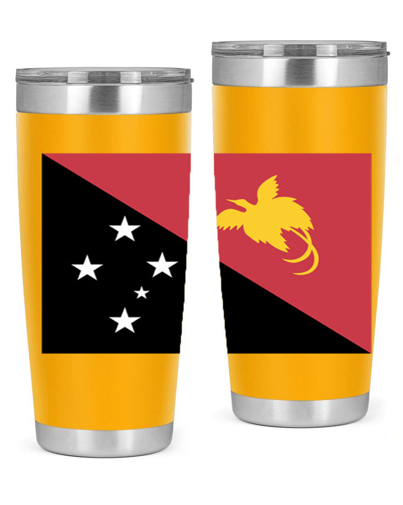 Papua New Guinea 62#- world flags- Tumbler