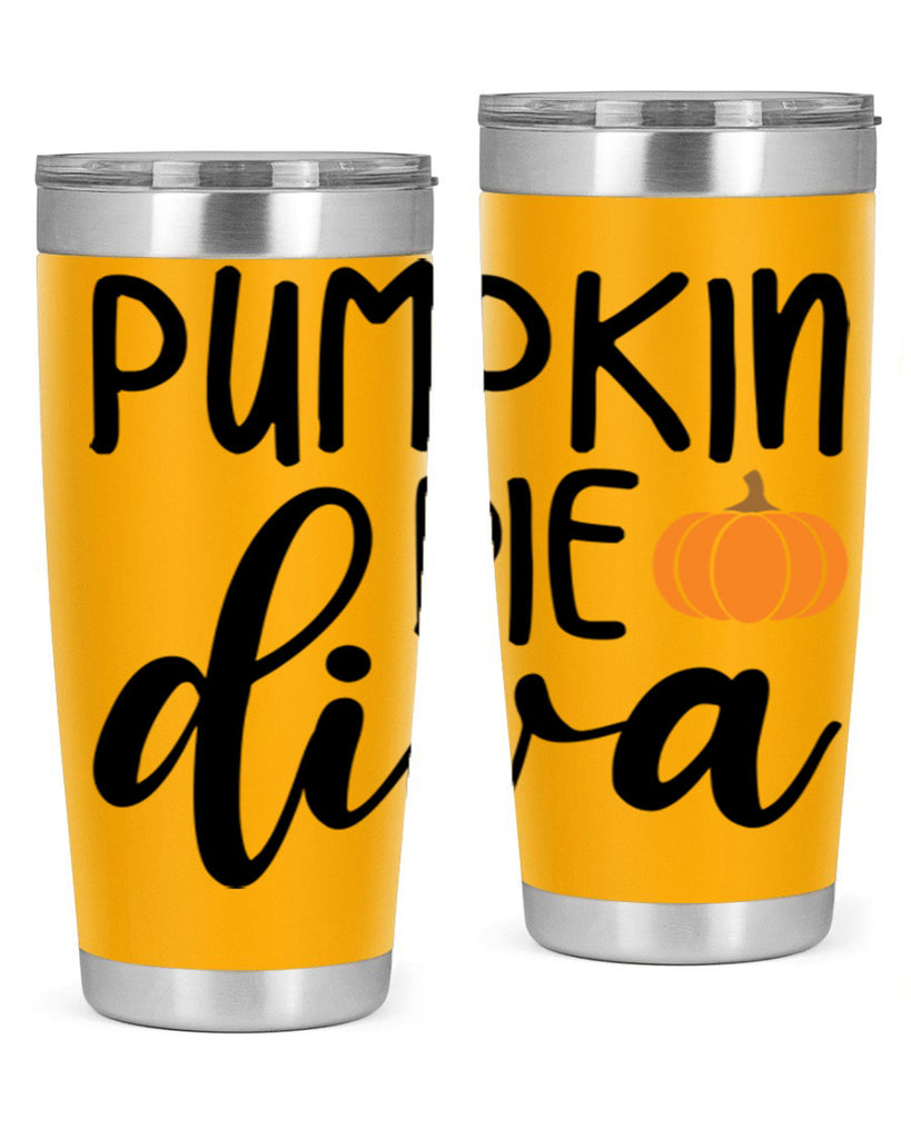 Pumpkin Pie Diva 532#- fall- Tumbler
