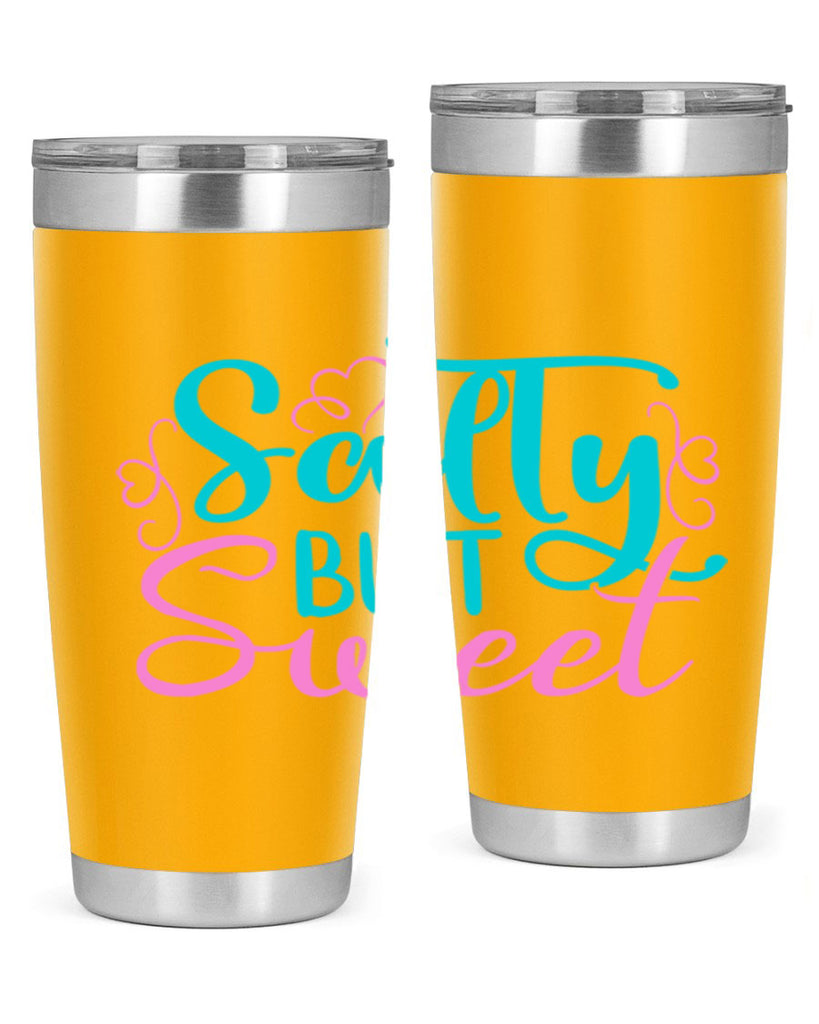 Salty But Sweet 565#- mermaid- Tumbler