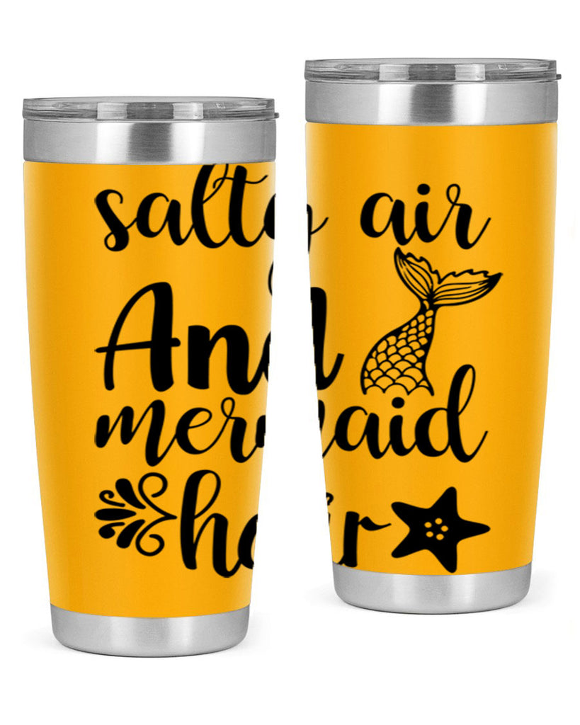 Salty air and mermaid hair 568#- mermaid- Tumbler