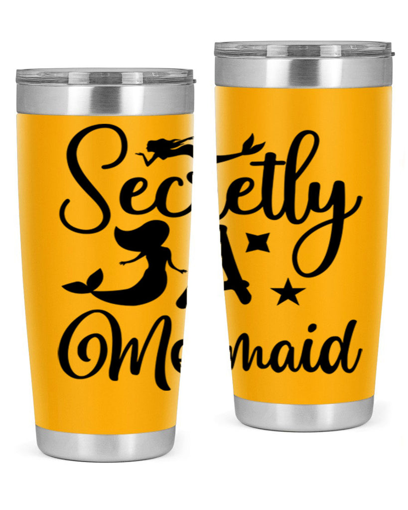 Secretly a mermaid 580#- mermaid- Tumbler