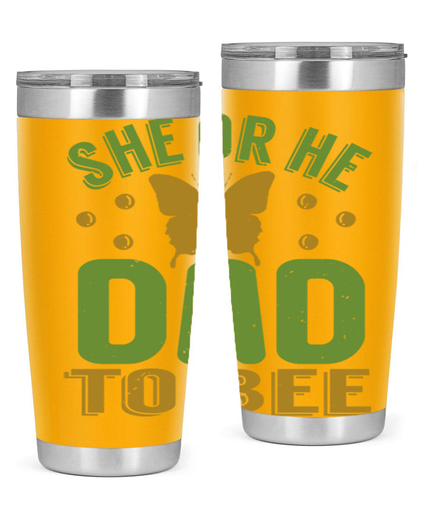She or He Dad to bee Style 172#- baby- tumbler