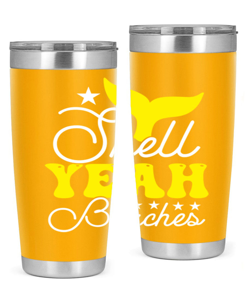 Shell Yeah Beaches 585#- mermaid- Tumbler