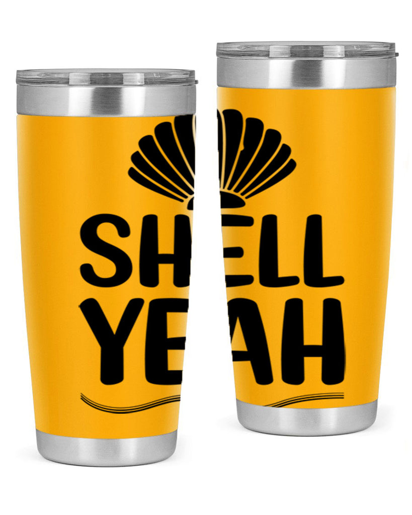 Shell yeah 597#- mermaid- Tumbler