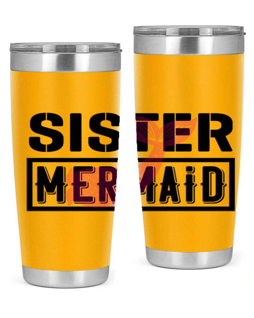 Sister mermaid 600#- mermaid- Tumbler