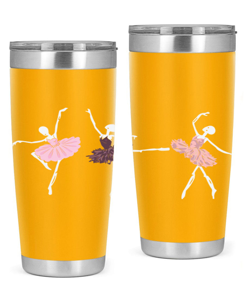 Skeleton Ballerinas Ballet Halloween Ballet 79#- ballet- Tumbler