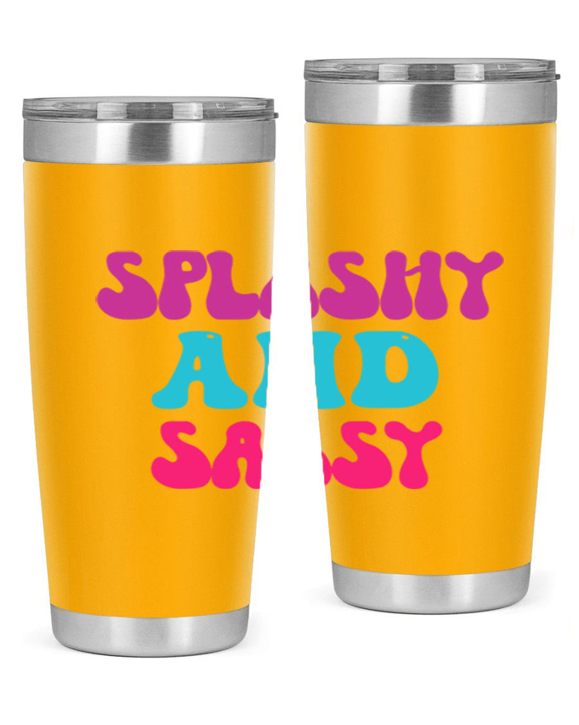 Splashy And Sassy 622#- mermaid- Tumbler