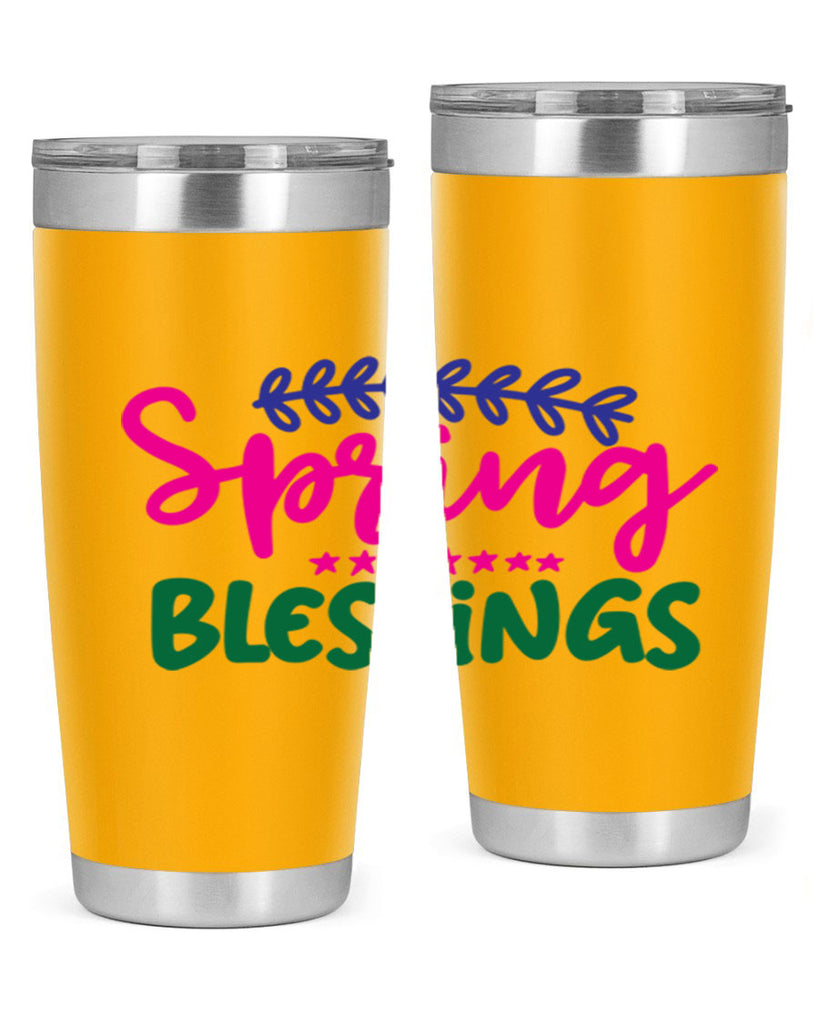 Spring Blessings 419#- spring- Tumbler