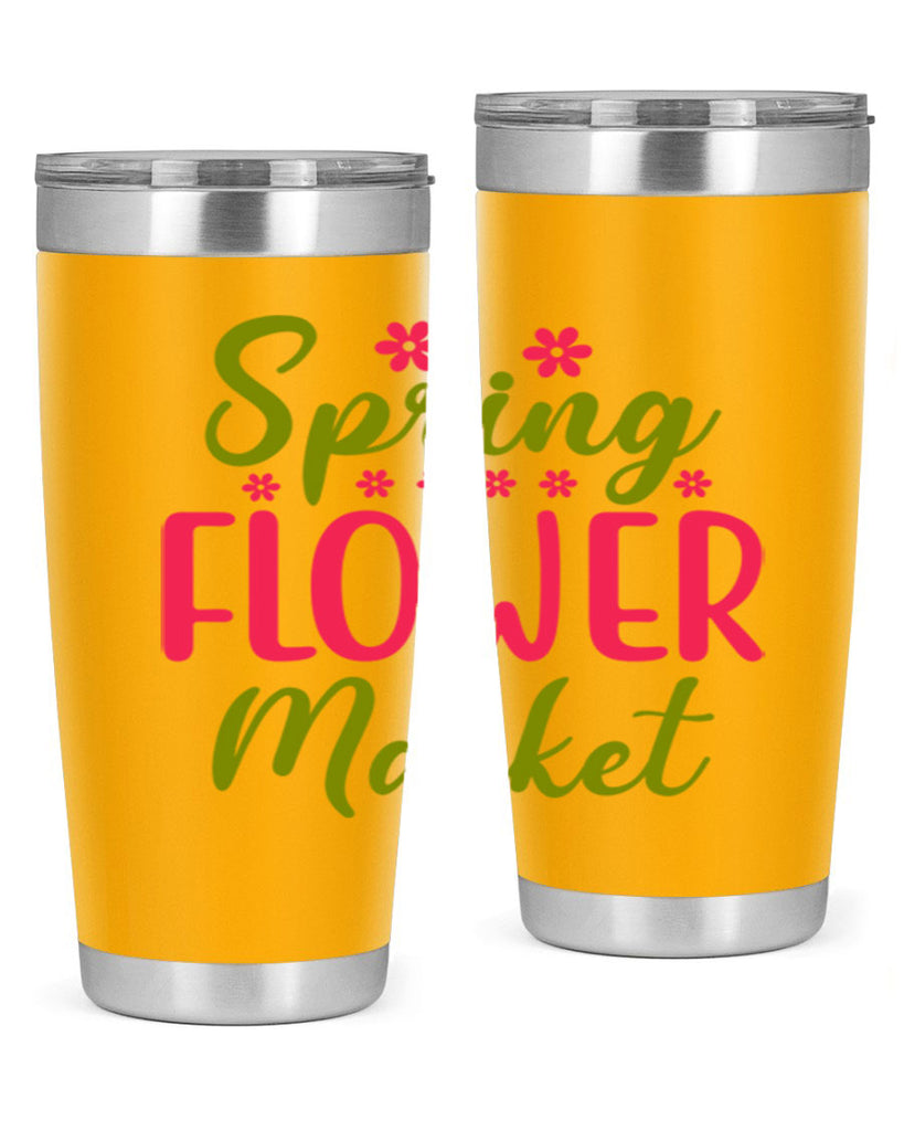 Spring Flower Market 423#- spring- Tumbler