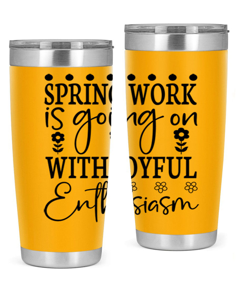 Spring work is going on 521#- spring- Tumbler