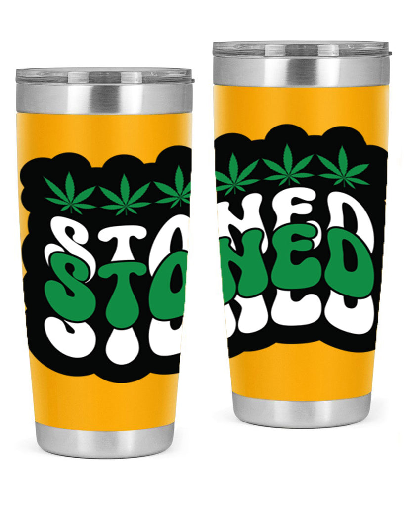 Stoned 255#- marijuana- Tumbler