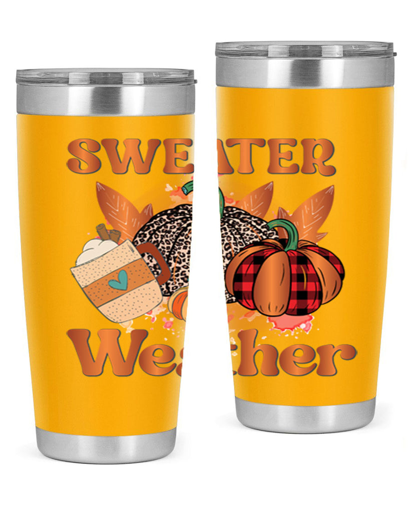 Sweater Weather 589#- fall- Tumbler