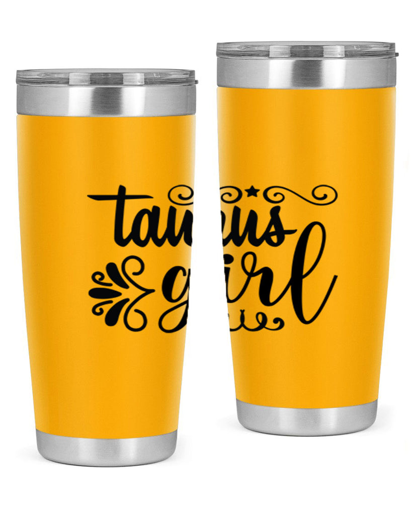 Taurus girl 499#- zodiac- Tumbler