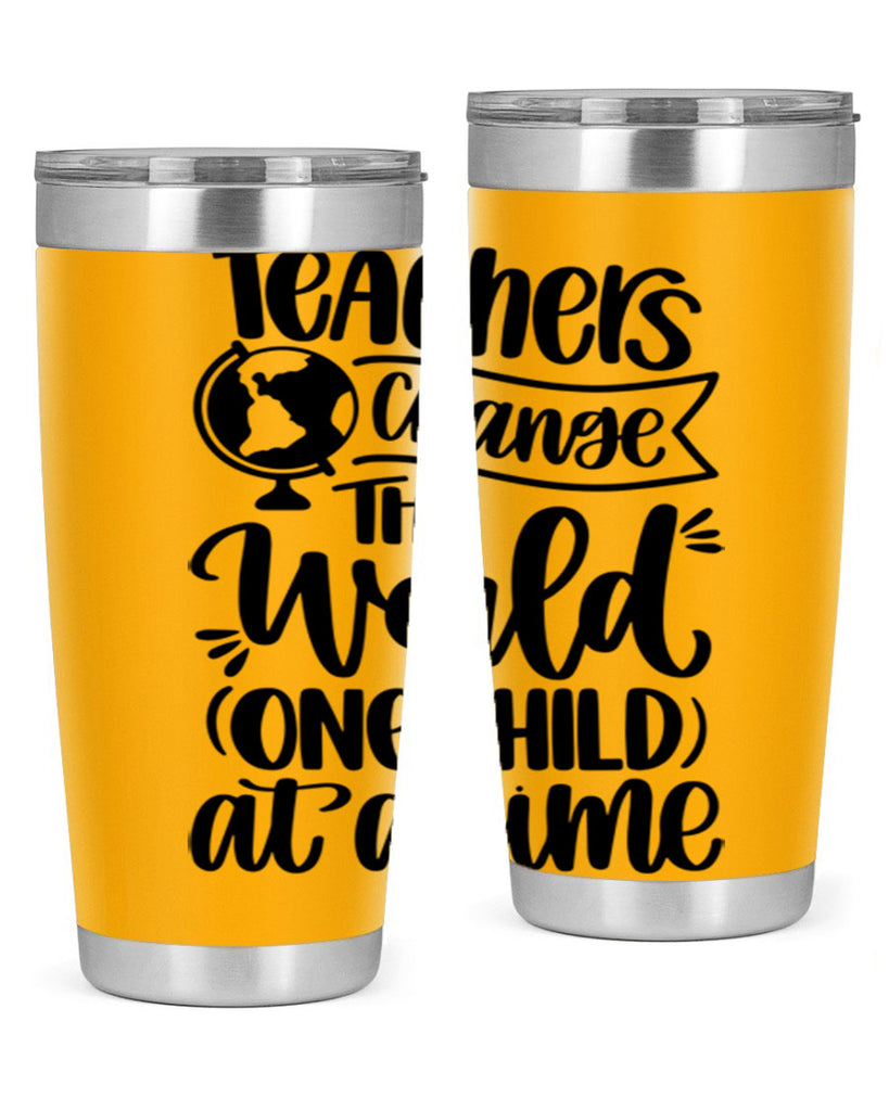 Teachers Change The Style 45#- teacher- tumbler