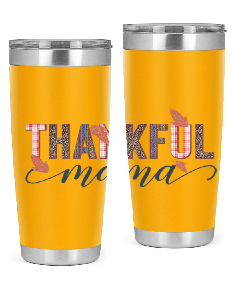 Thankful mama 606#- fall- Tumbler
