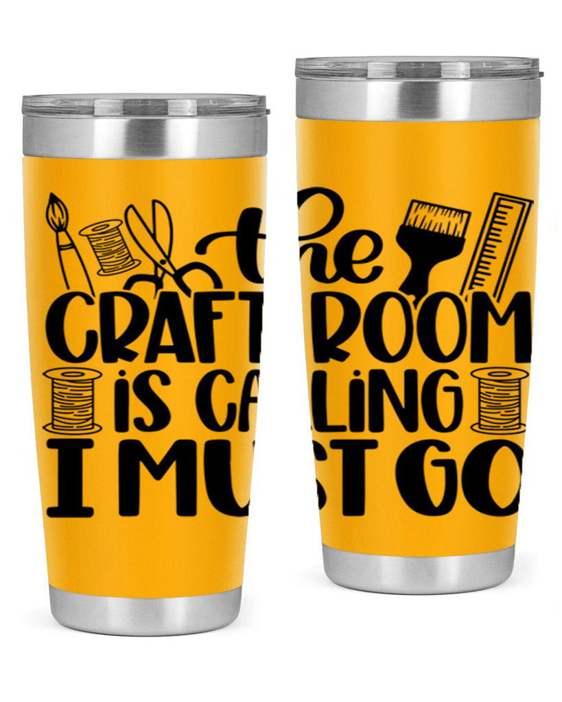 The Craft Room Is Calling 6#- crafting- Tumbler