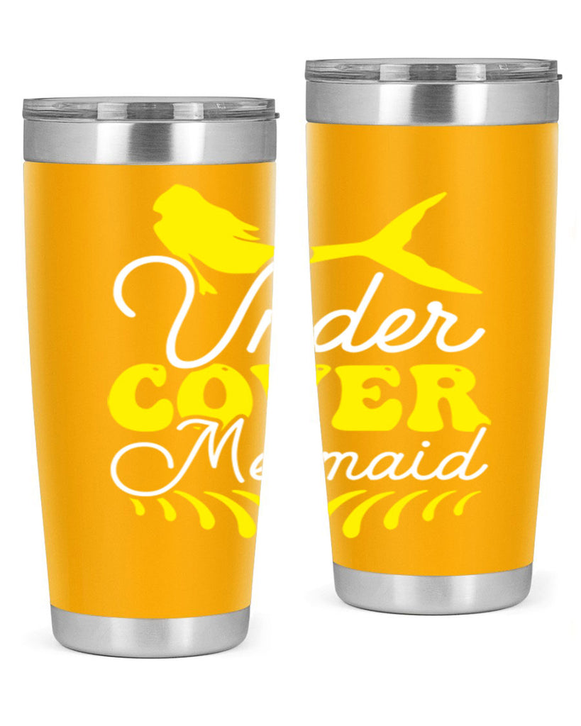 Under Cover Mermaid 637#- mermaid- Tumbler