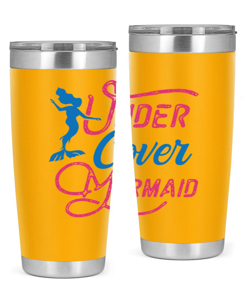 Under Cover Mermaid 640#- mermaid- Tumbler