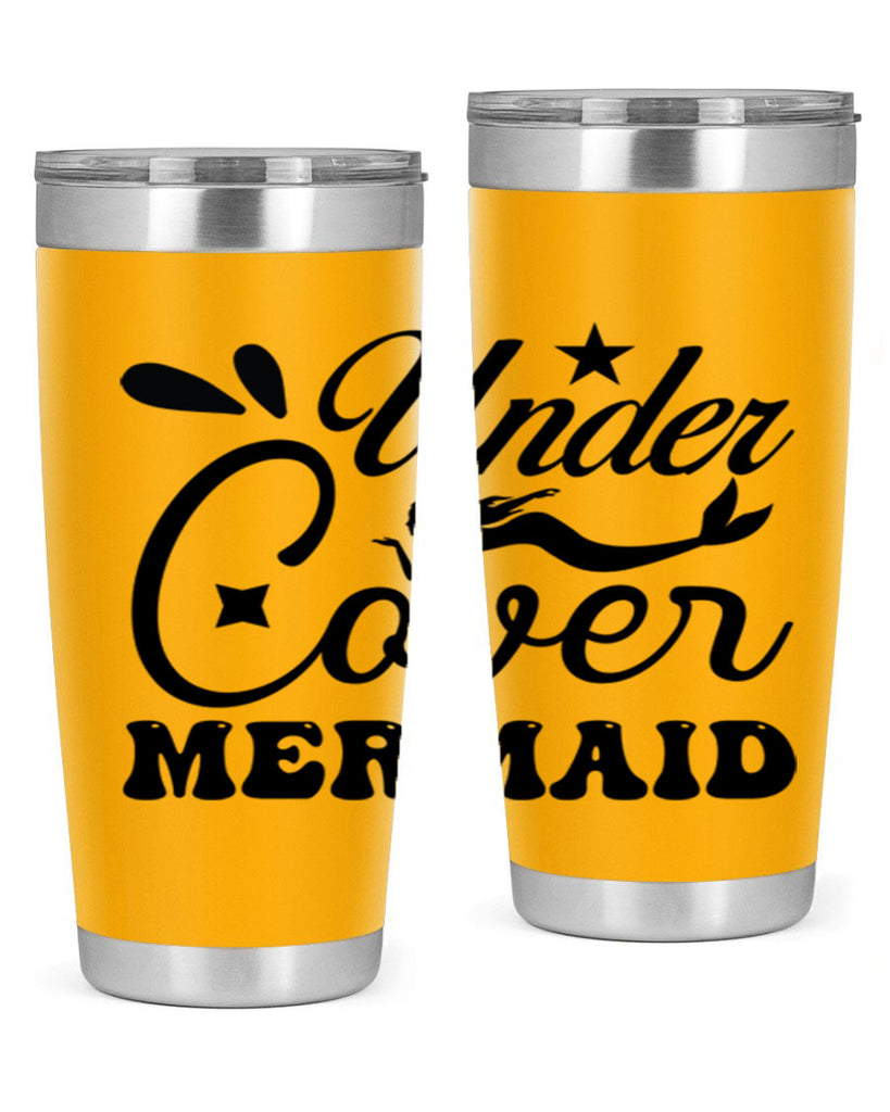 Under cover mermaid 646#- mermaid- Tumbler