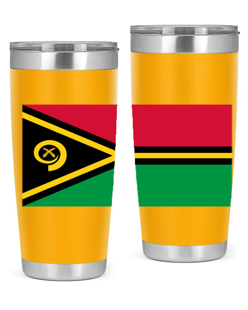 Vanuatu 7#- world flags- Tumbler