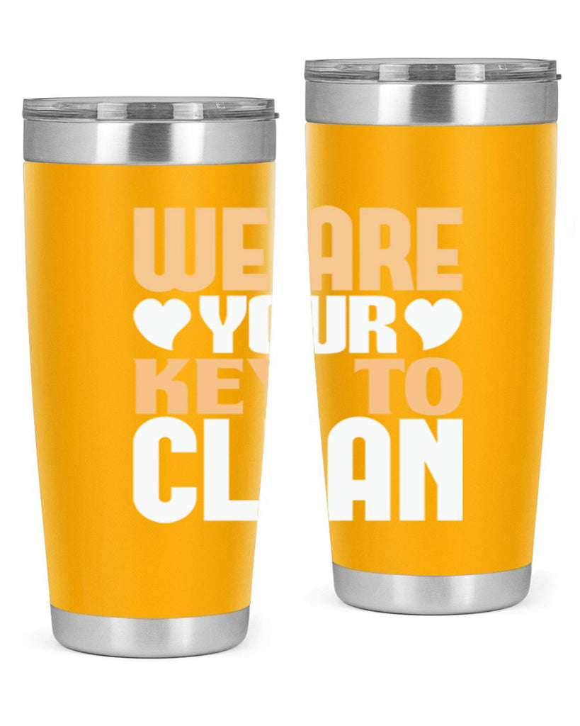 We are your key to clean Style 12#- cleaner- tumbler