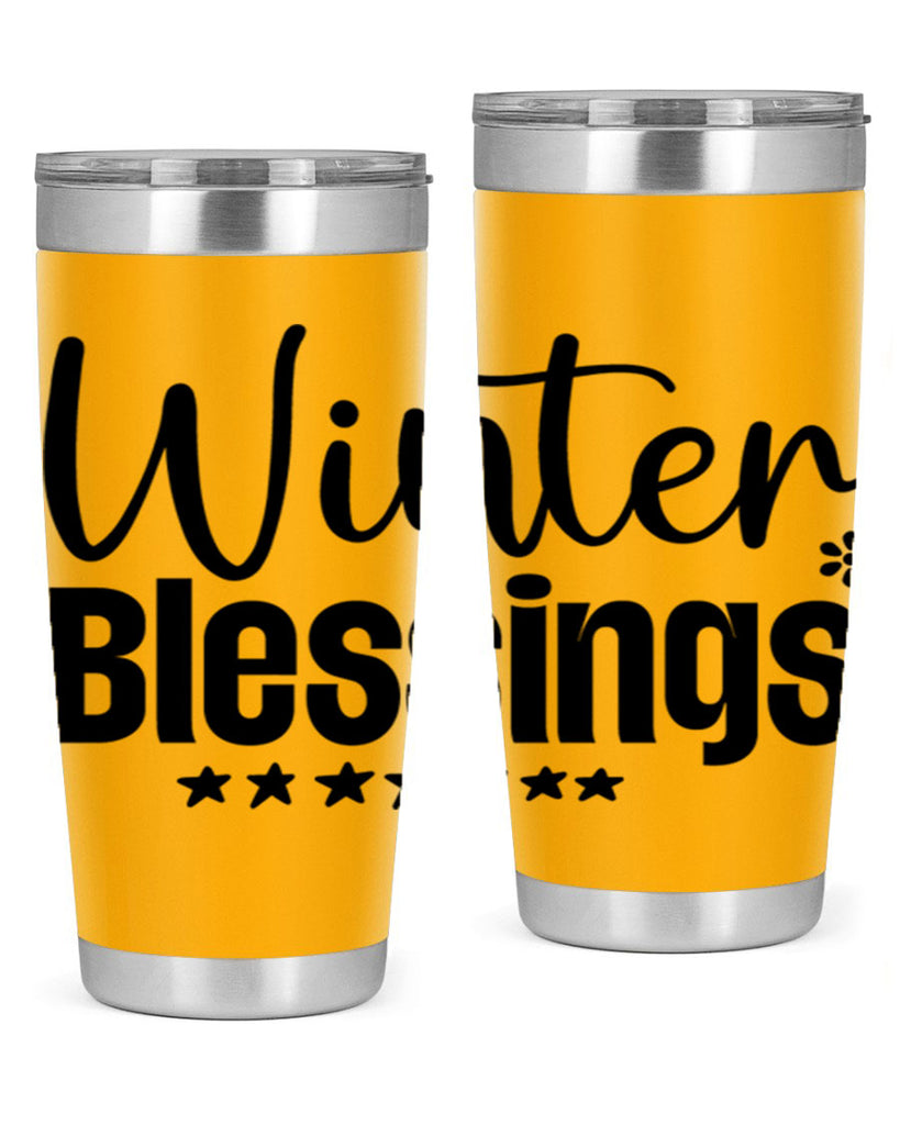 Winter Blessings497#- winter- Tumbler