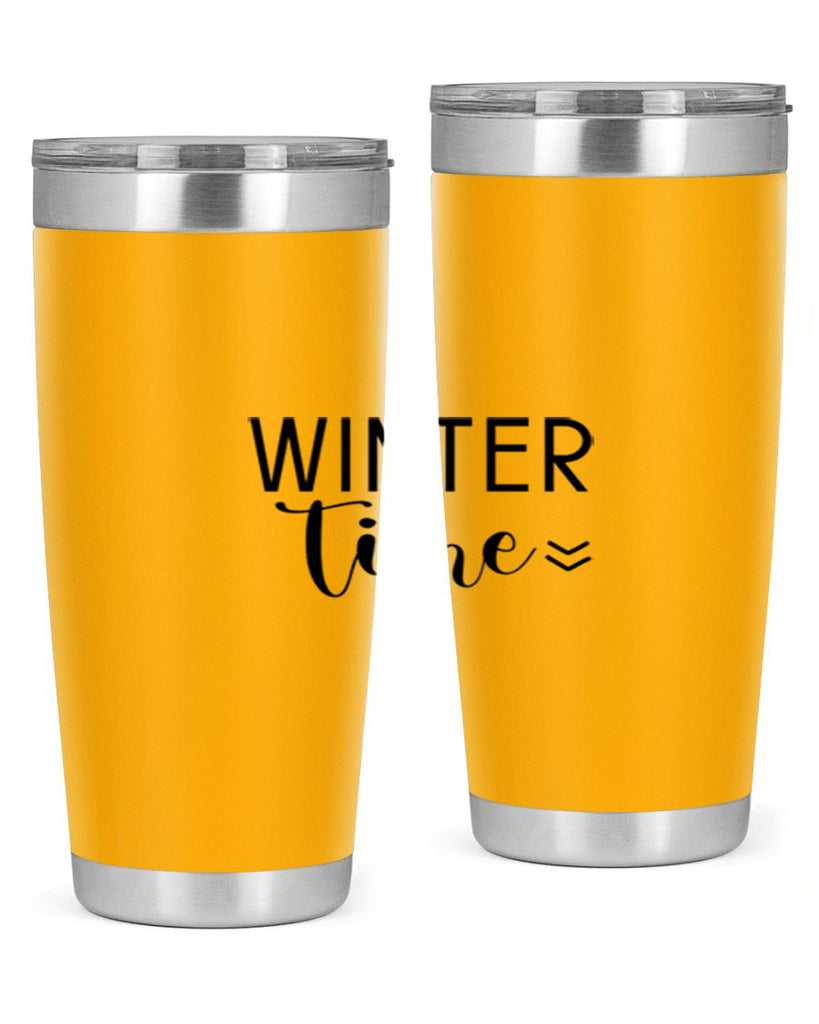 Winter Time 526#- winter- Tumbler