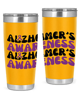 alzheimers awareness 114#- alzheimers- Tumbler