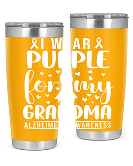 alzheimers awareness 118#- alzheimers- Tumbler