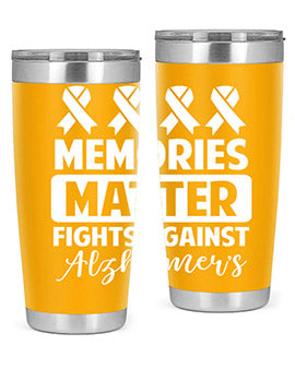 alzheimers awareness 122#- alzheimers- Tumbler