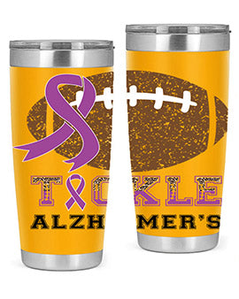 alzheimers awareness style 112#- alzheimers- Tumbler