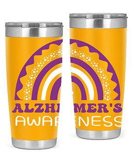 alzheimers awareness style 46#- alzheimers- Tumbler