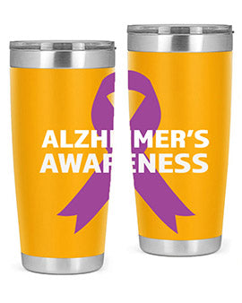 alzheimers awareness style 78#- alzheimers- Tumbler