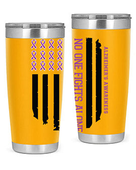 alzheimers awareness style 92#- alzheimers- Tumbler