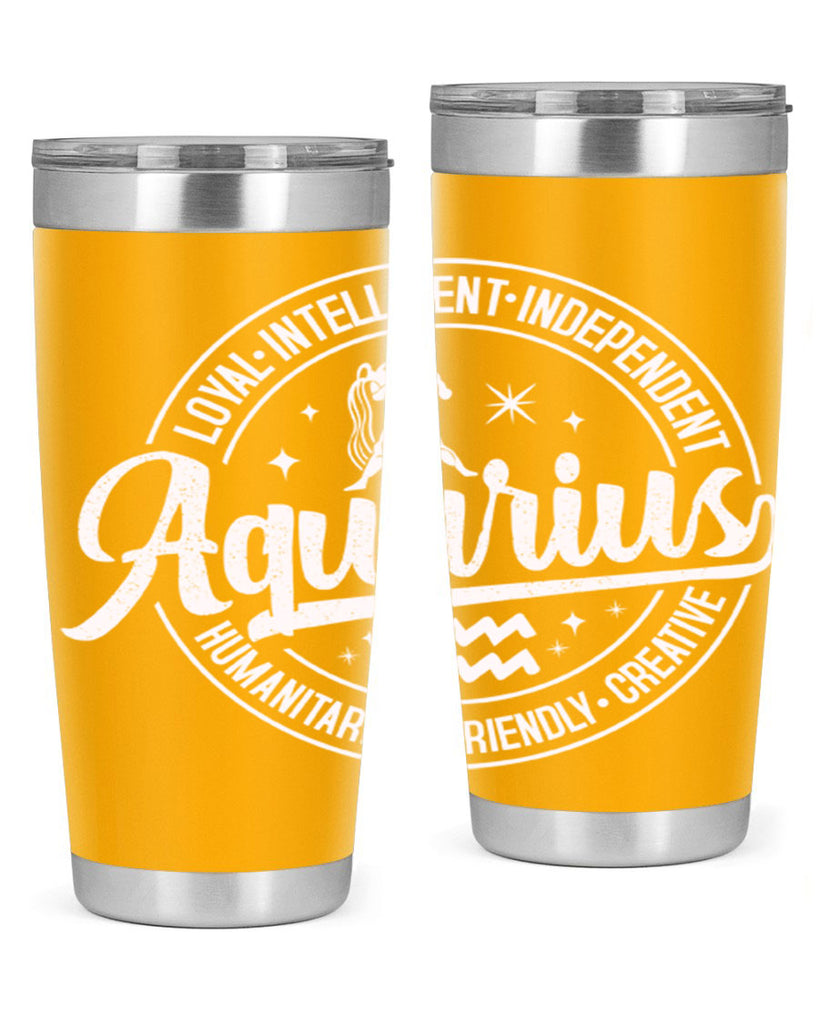 aquarius 77#- zodiac- Tumbler