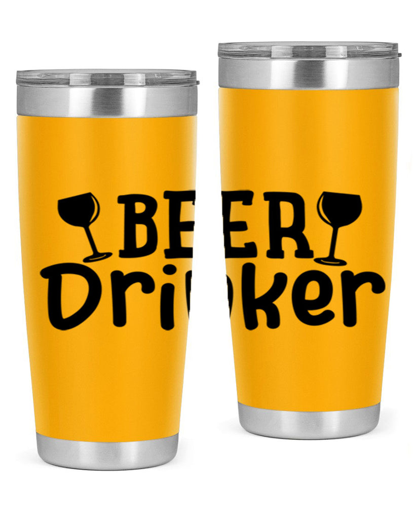 beer drinker 133#- beer- Tumbler