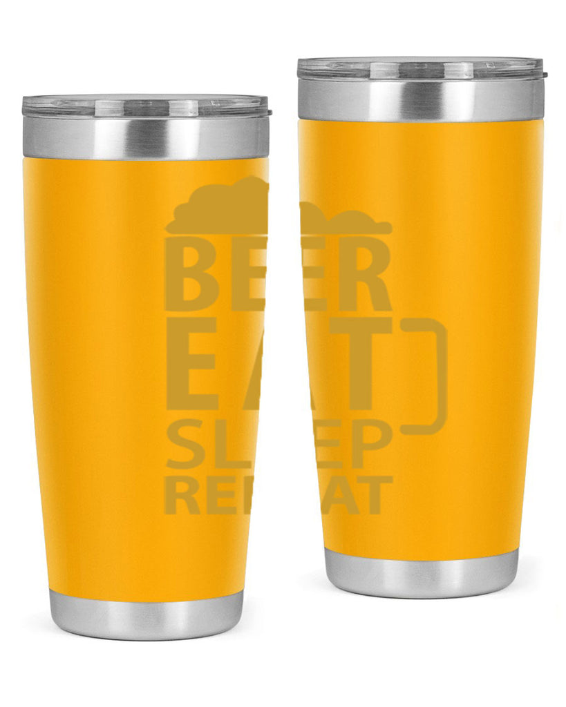 beer eat sleep 109#- beer- Tumbler