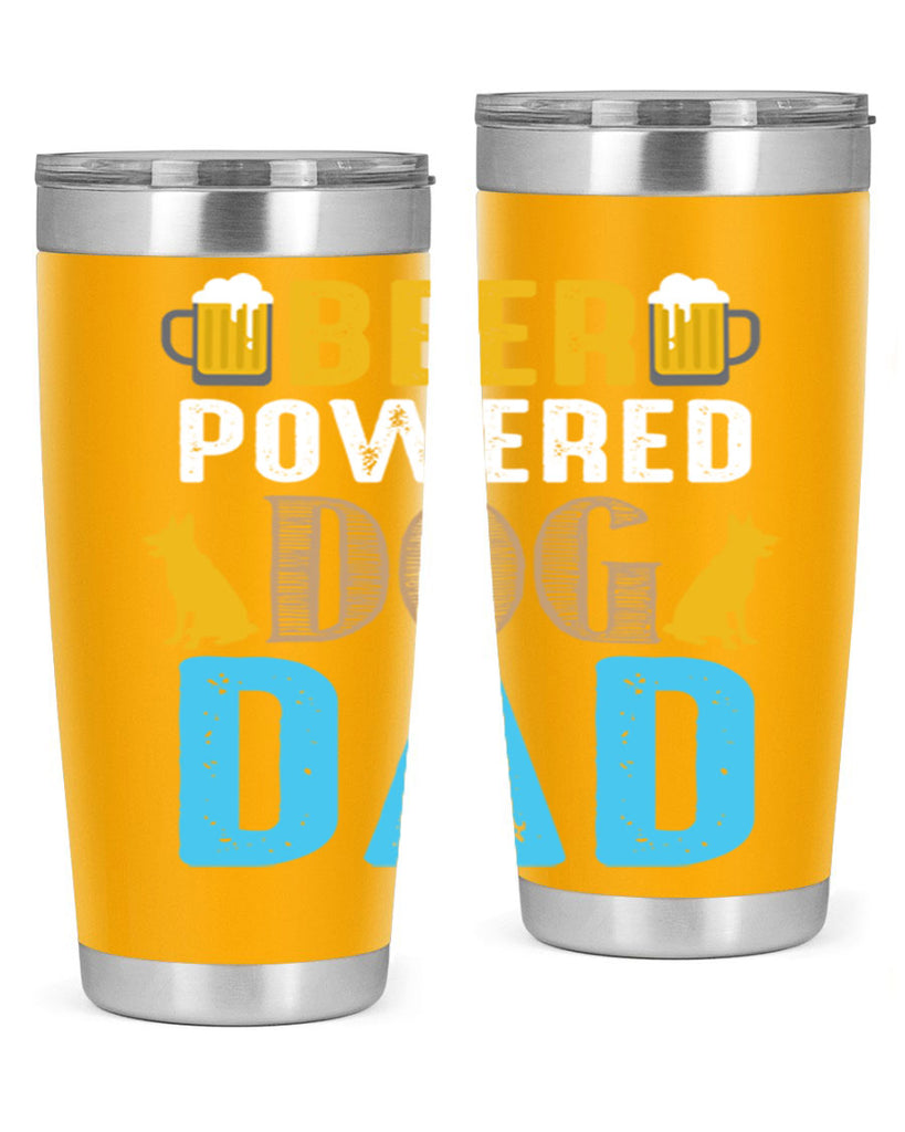 beer power dog dad 145#- beer- Tumbler