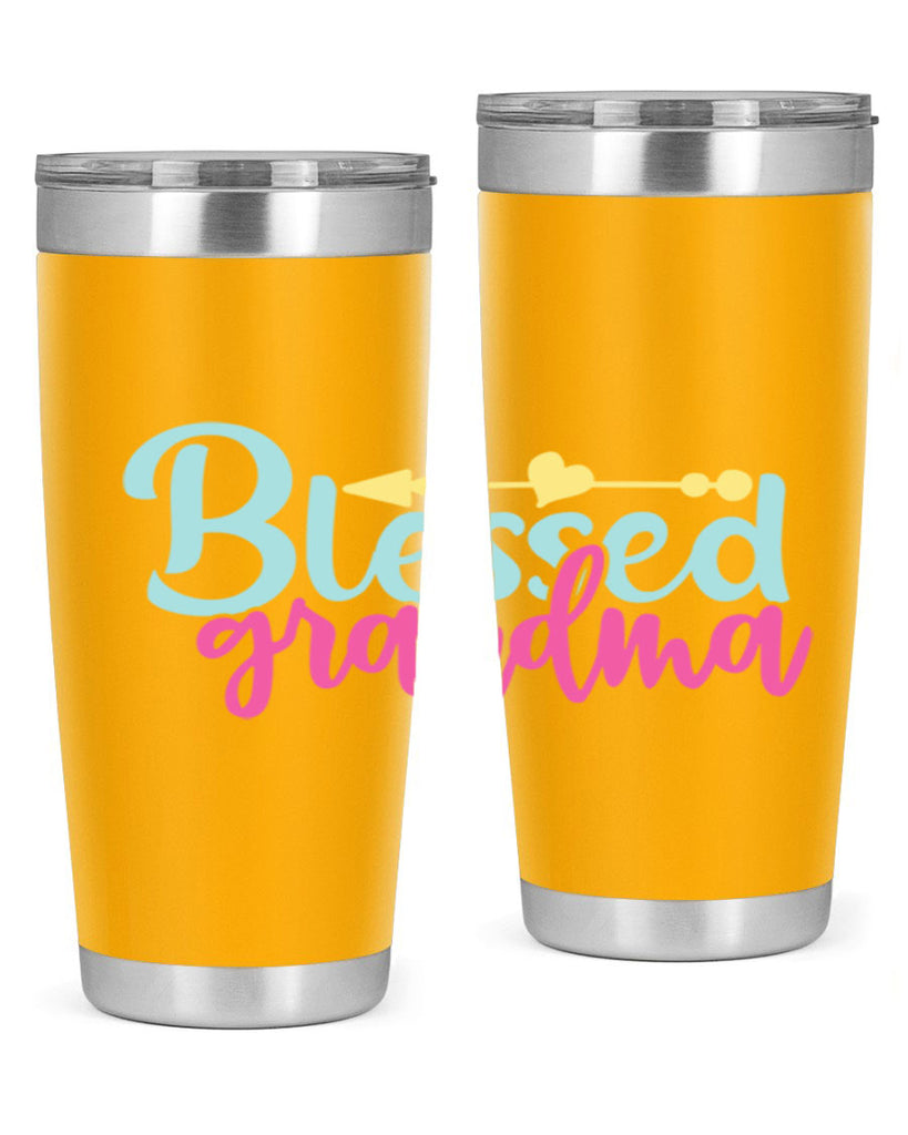 blessed grandma 63#- grandma - nana- Tumbler