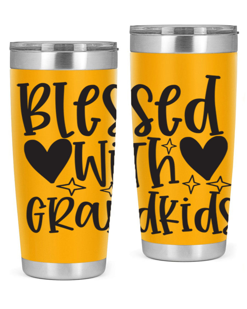 blessed with grandkids 415#- mom- Tumbler