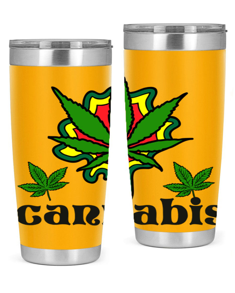 cannabis a 39#- marijuana- Tumbler