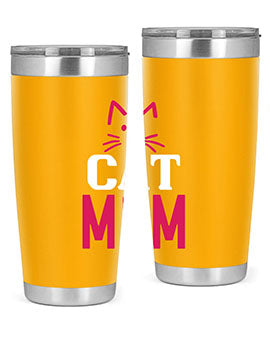 cat mom Style 34#- cat- Tumbler