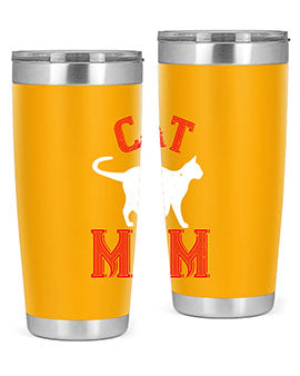 cat mom Style 35#- cat- Tumbler