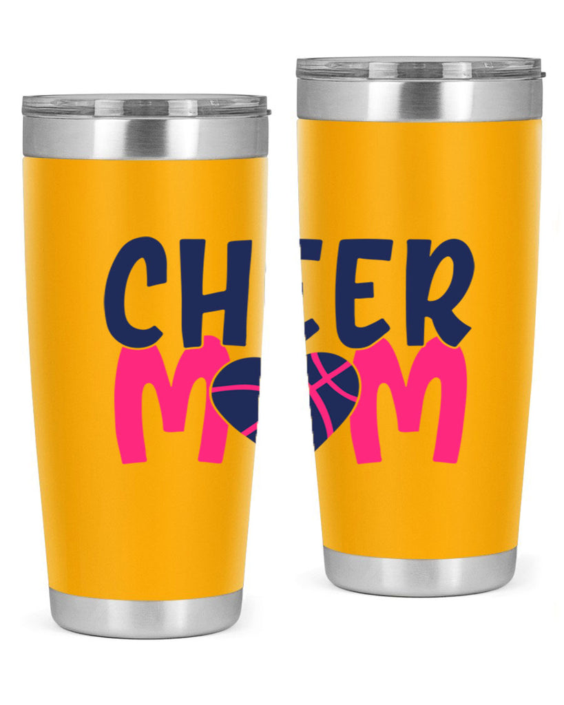 cheer mom 1746#- cheer- Tumbler