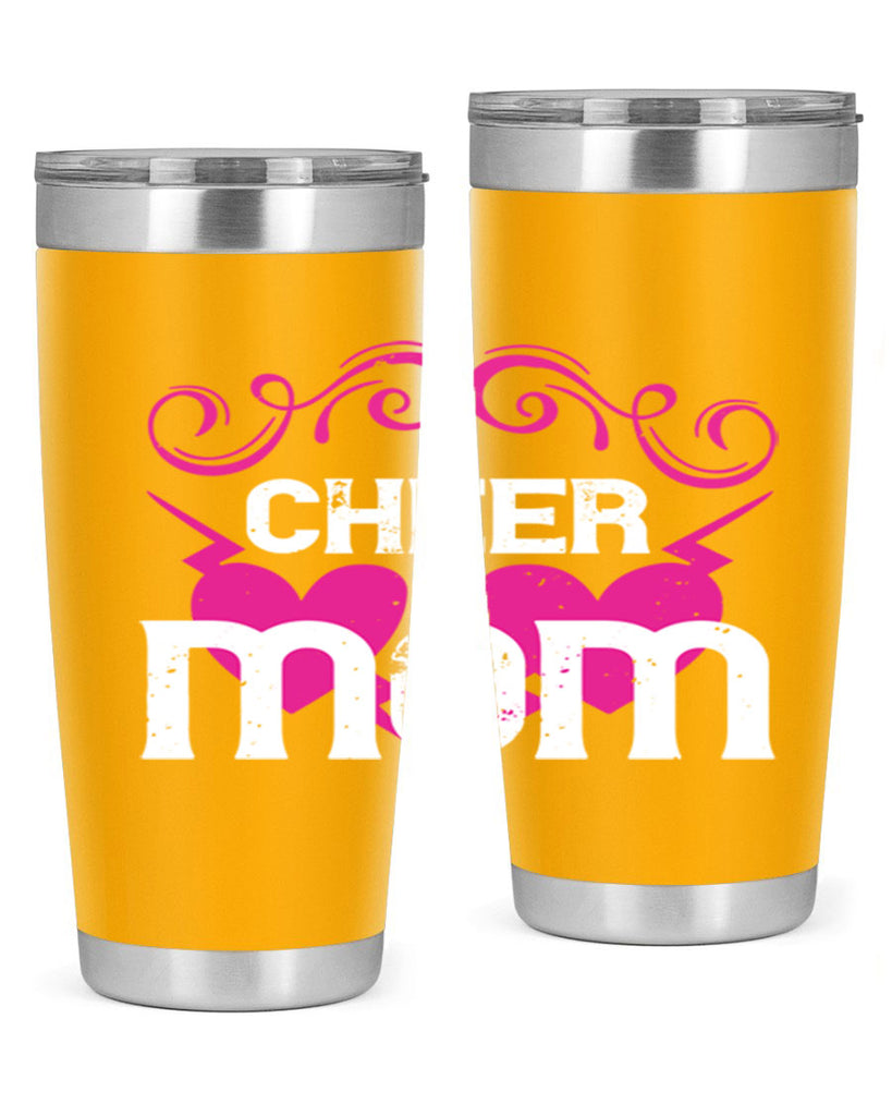 cheer mom 194#- mom- Tumbler