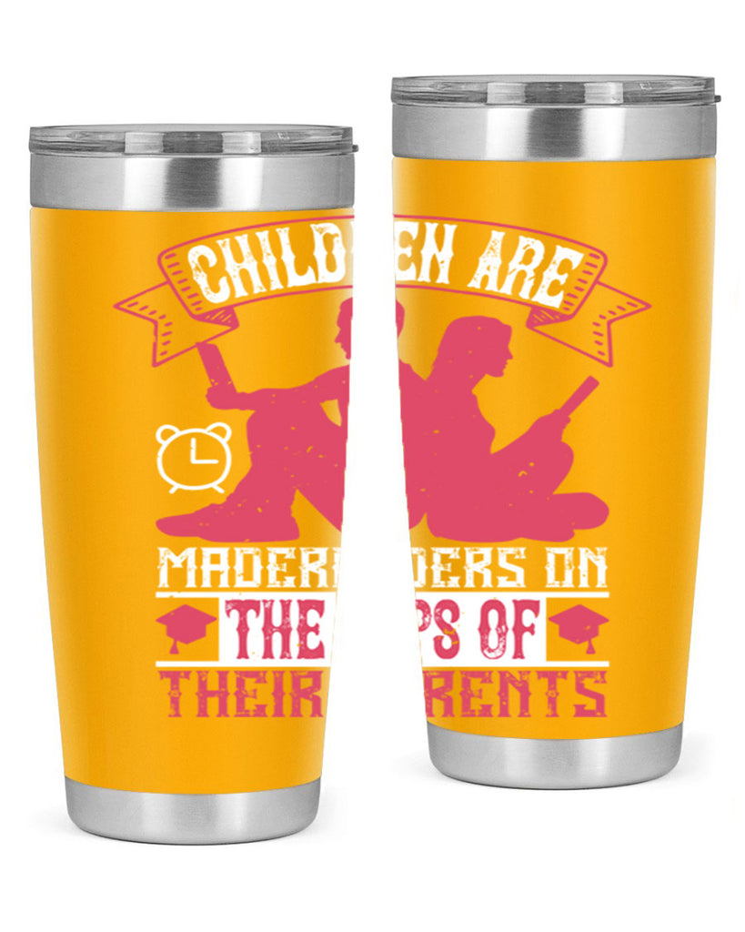 children are made readers on the laps of their parents 73#- reading- Tumbler